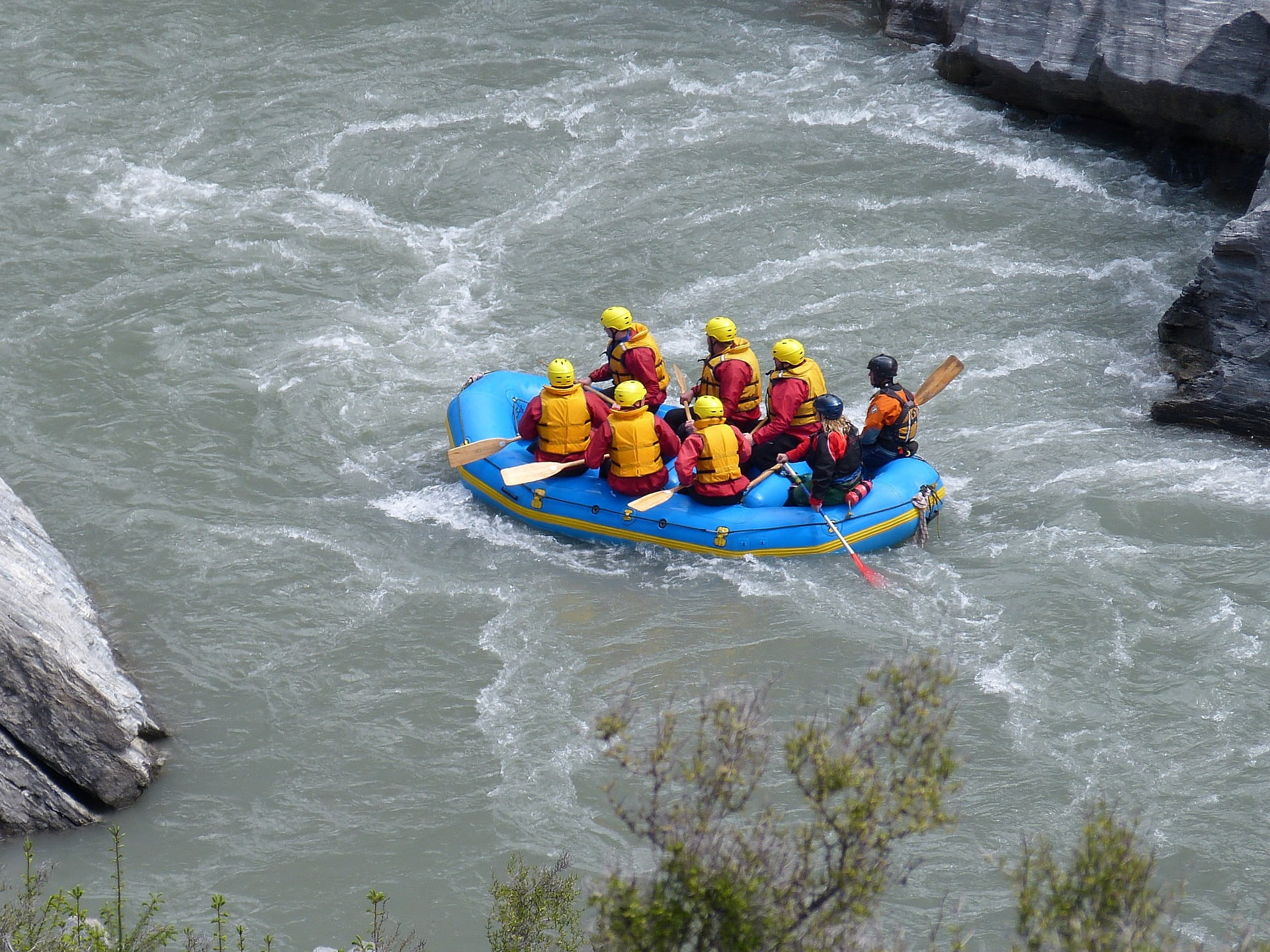 White Water Rafting in Skardu